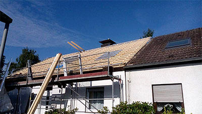 Dacharbeiten in Rheinhausen